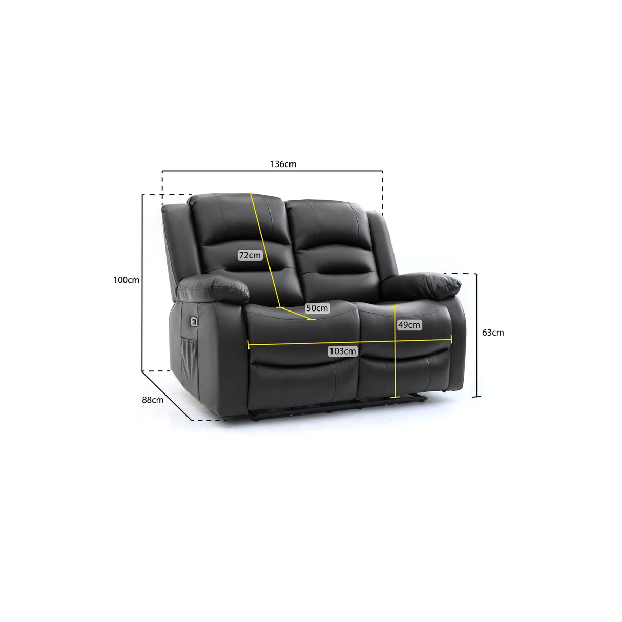 Alva Electric Recliner Sofa
